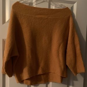Leith off shoulder cozy sweater size S